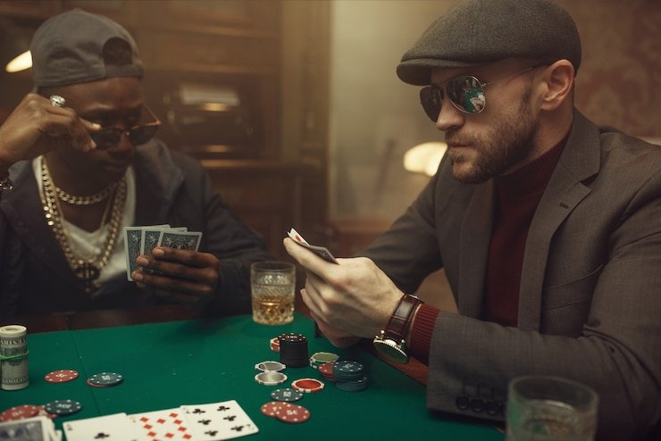 Layar meja blackjack Pretty Gaming di aplikasi slotjos dengan dealer langsung dan antarmuka pemain